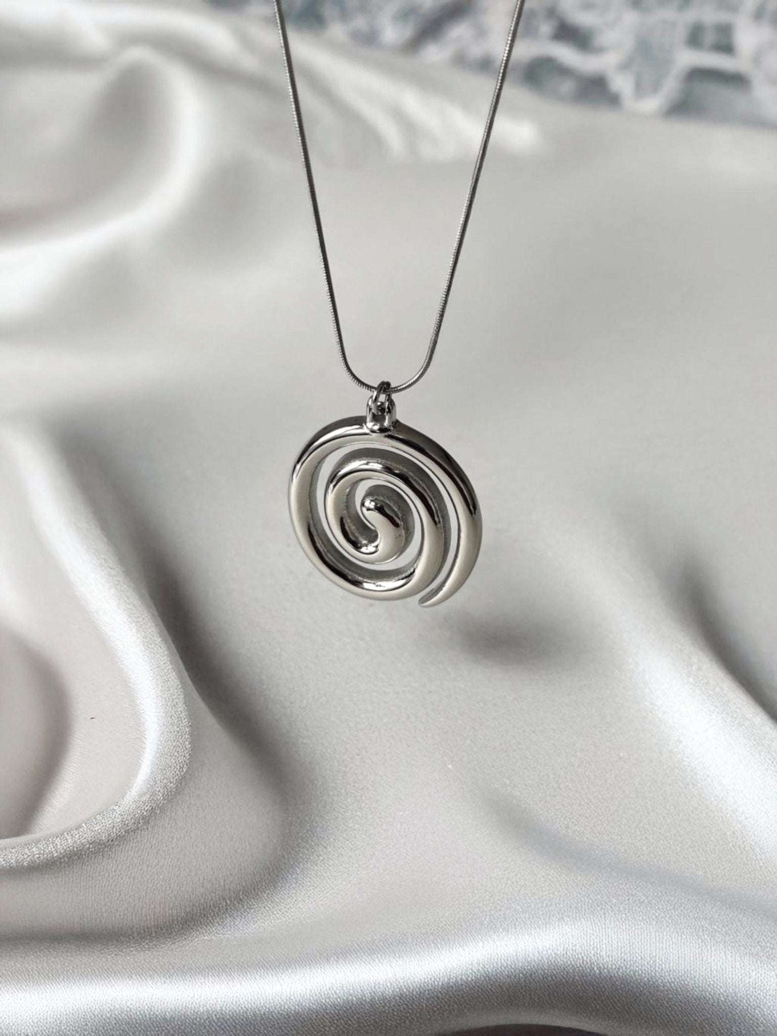 JUNI NECKLACE SILVER - Image 6