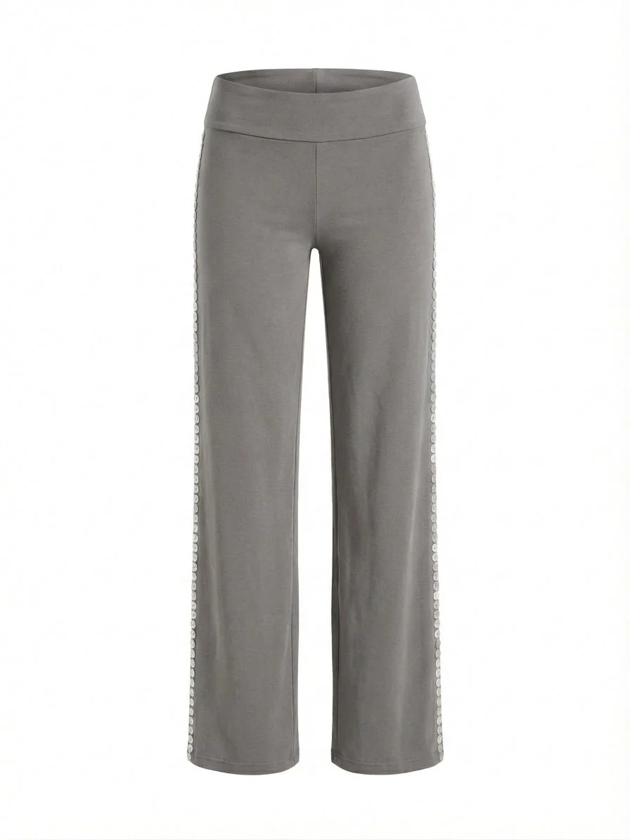 MAEVE SHELL BUTTONS PANTS IN SMOKE - Image 8
